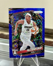 2025 Panini WNBA Prizm Allisha Gray #/199 BLUE PULSAR Atlanta Dream