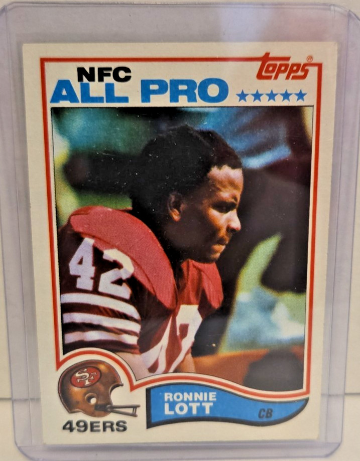 1982 Topps - Ronnie Lott #486 (RC)