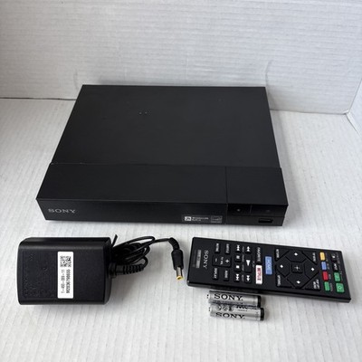 Sony BDP S3700 Blu Ray DVD Player w/ Remote, Batteries, & Power Cable - Tested