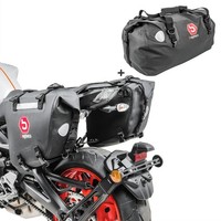 Satteltaschen Set FüR Kawasaki Zephyr 1100 / 750 / 550 WF60 Hecktasche