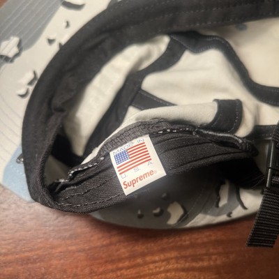 Supreme Military Camp Cap (SS20) Blue Chocolate Chip Camo | eBay
