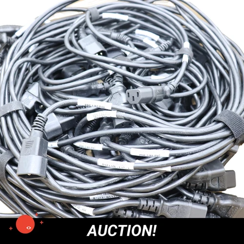 11x Linetek E70782 10A 250V C13 to C14 1.80m Cable for Server