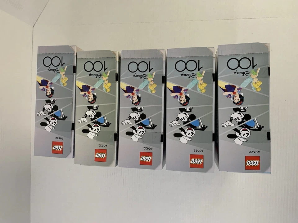 Lot of 5- LEGO BRICKHEADZ Disney 100th Celebration 40622 Sets-All are New Sealed - Image 4 of 4