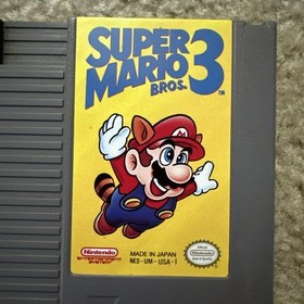 Nintendo Super Mario Bros. 3 (1990 NES) Cartridge Only Authentic Untested