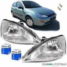 XL SET 2x Scheinwerfer H4 RECHTS & LINKS +BIRNEN KOMPLETT Ford Focus I Bj. 98-01