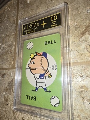 Vintage 1964 Mr Met NY New York Mets ED-U-CARDS Baseball Game Ball