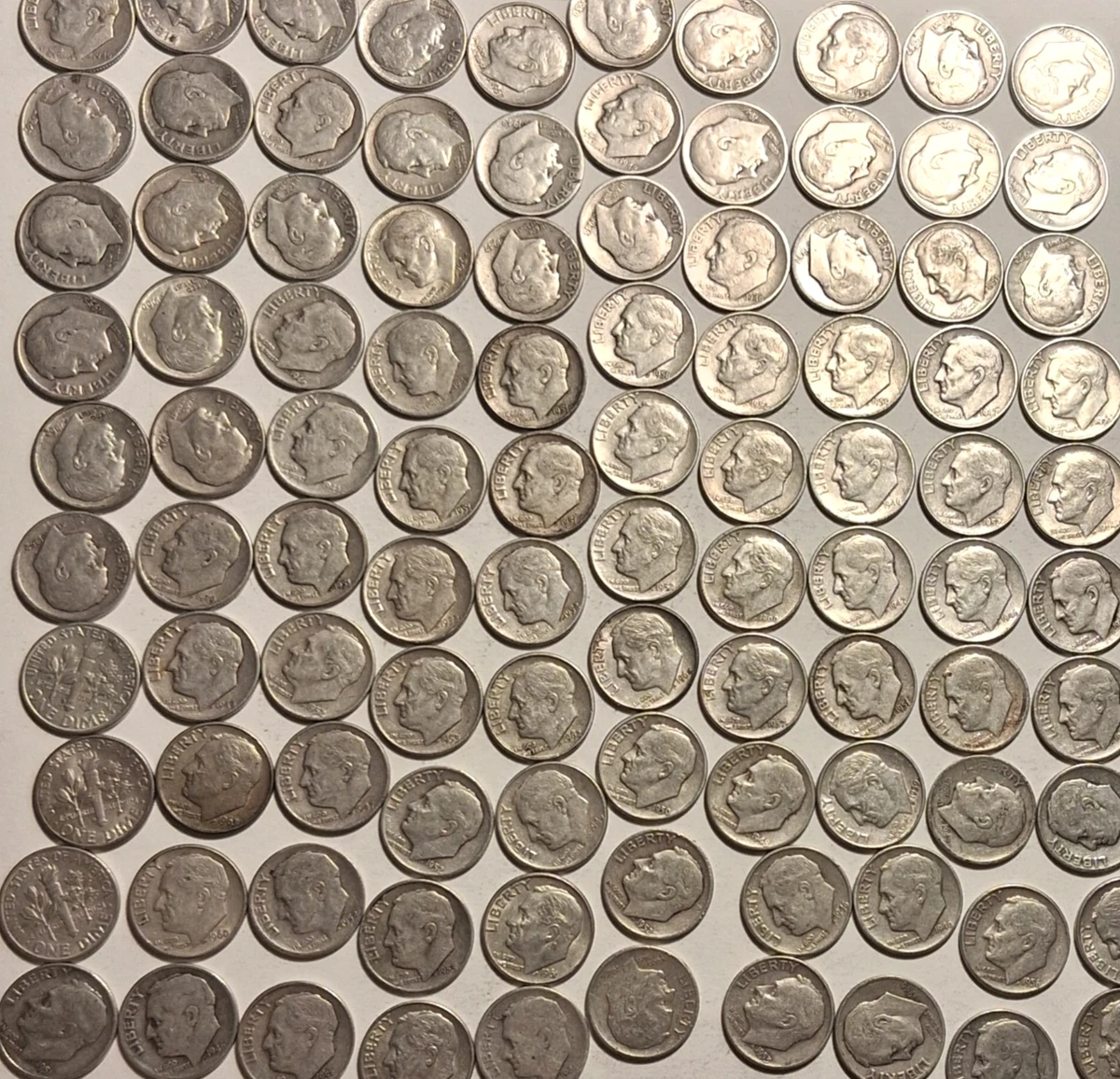 Circulated 1964 Roosevelt Dimes (1946-Now) for sale | eBay