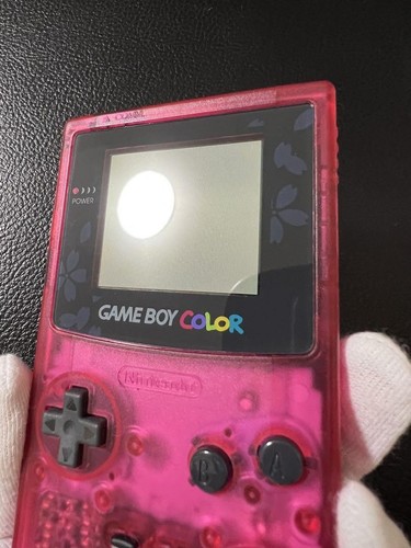 SWGA Game Boy Sakura Wars Commemorative Version handheld system cherry pink - Picture 10 of 12