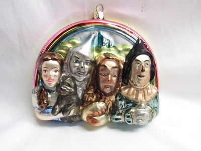 Vintage Wizard Of Oz Polonaise Collection Glass Ornament Kurt Adler 1999