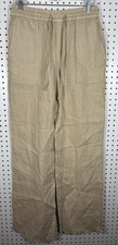 Zara woman  s wide leg Linen pants size M