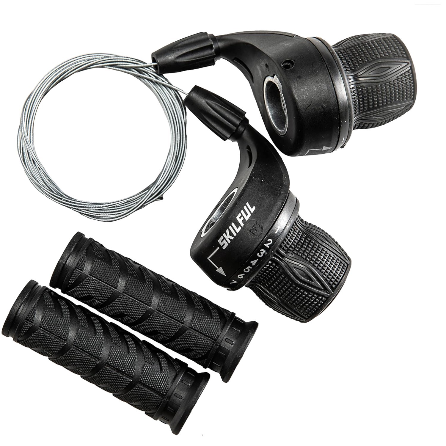 Bike Grip Shifter with Grips Included