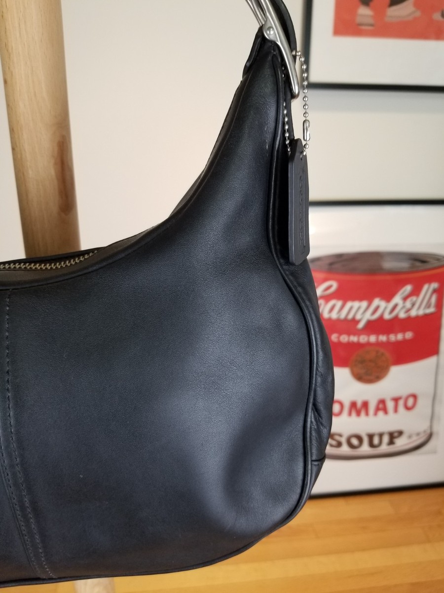 VINTAGE COACH LEGACY WEST ZOE CRESCENT HOBO LEATHER SHOULDER HAND