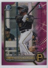 2022 Bowman Chrome Prospects Fuchsia Refractor /199 Rodolfo Nolasco #BCP-69 1s10