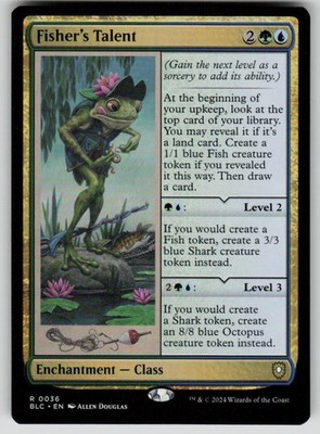 Fisher's Talent Rare Commander: Bloomburrow 36 MTG Near Mint