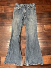 VTG 1977 Orange Tab Levis 684 Bell Bottom Flare Jeans Men 30x34