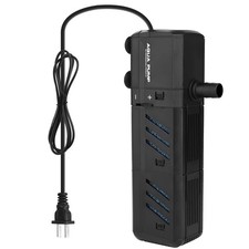 Submersible Aquarium Internal Filter 8W, Adjustable Fish Tank Filter with 200...