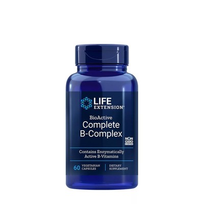 Life Extension BioActive Complete B-Complex (60 vegetarische Kapseln)
