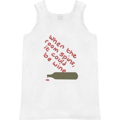 Trägershirt/Tanktop ''Too Much Wine'' für Erwachsene (AV050716)