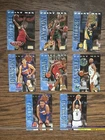 1996-97 SkyBox Point Men NBA 8 Card Lot Michael Jordan, Jason Kidd, Gary Payton
