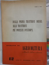 dalla prima trattrice diesel alla trattrice piu potente d'europa SAME sala carlo