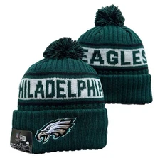 Philadelphia Eagles New Era Beanie Knit Pom Winter NFL TEAMS Hat US SHIP 1 DAY