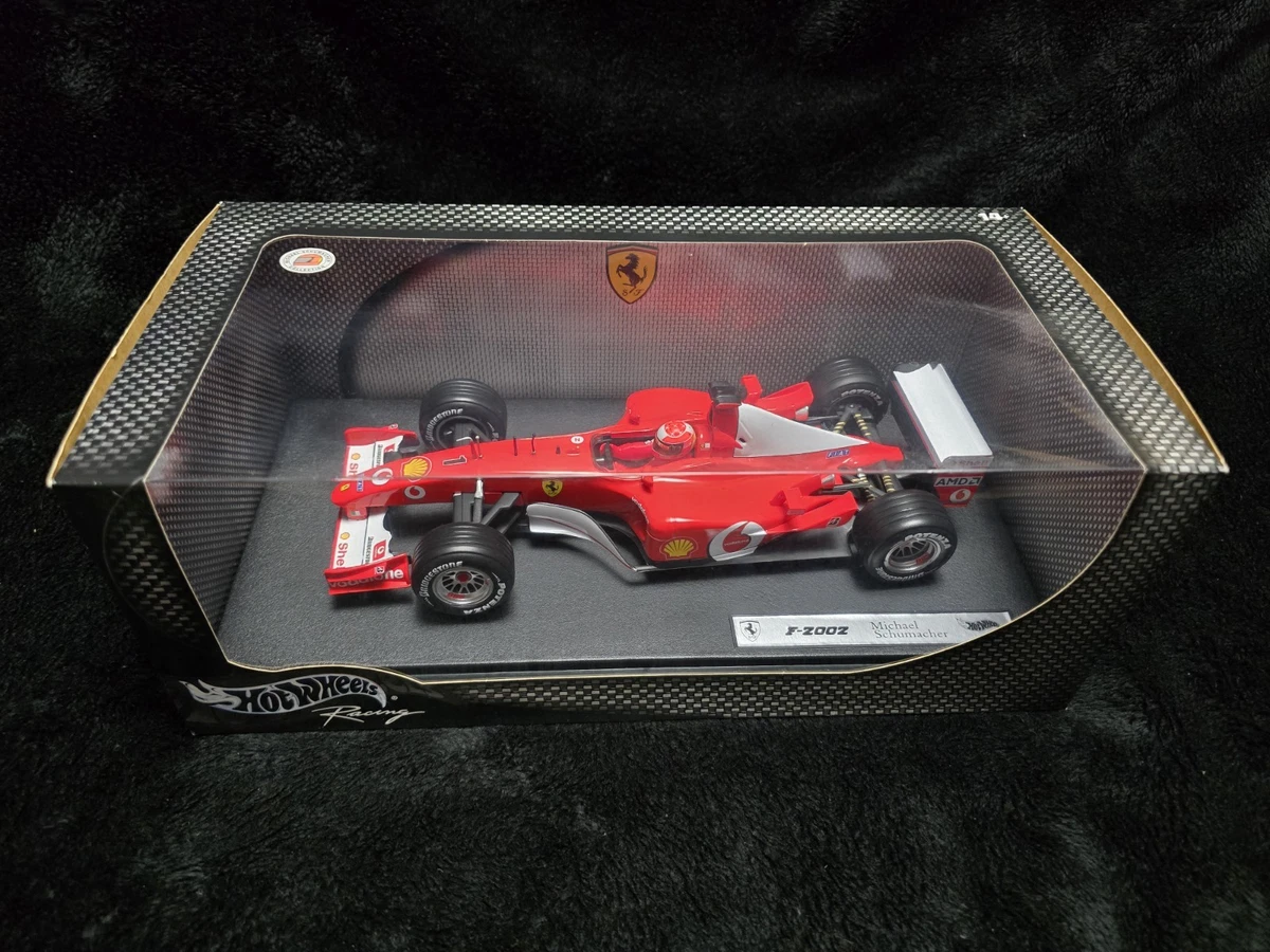 【未開封・新品】1/18 Hot Wheel Ferrari F2001 Hot Wheels 1/18 Ferrari F2001 F1 Michael Schumacher Minicar with