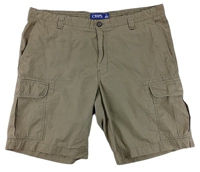CHAPS Cargoshorts Herren Größe Taille 38 khaki sehr guter Zustand PORTOFREI