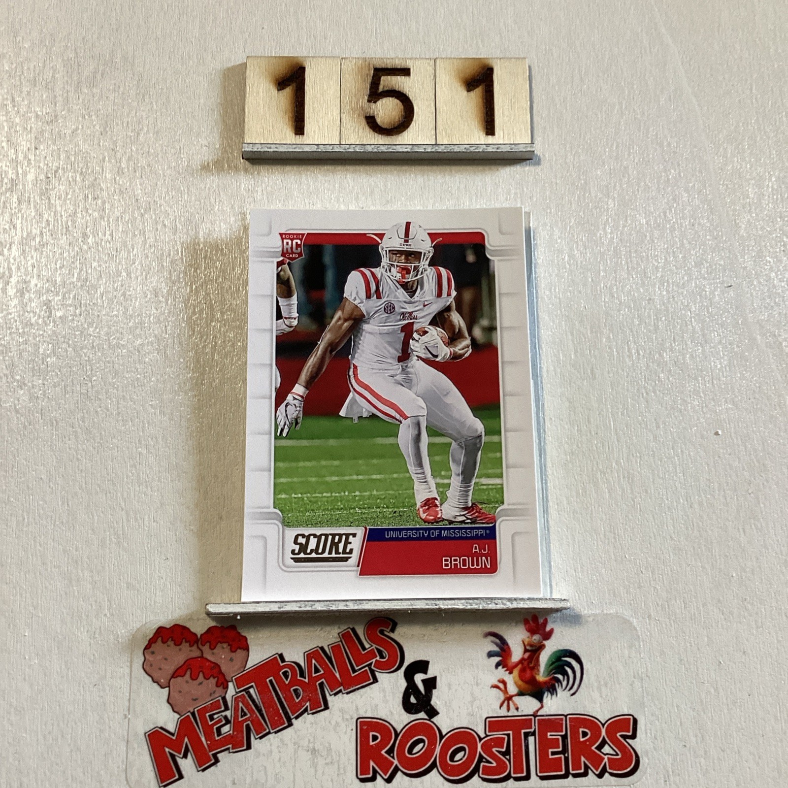 2019 Score #348 A.J. Brown Rookie