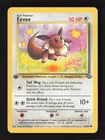 Eevee Common 1st Edition Jungle 51/64 LP Pokémon TCG