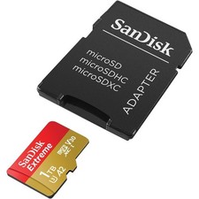 SanDisk Extreme 1 TB UHS-I microSD sdsqxa11t00an6ma 