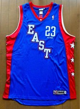 2004 NBA All-Star Game LeBron James Authentic Jersey Size 52