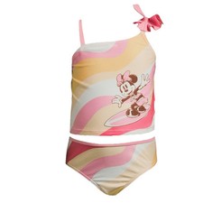 NWT Disney Toddler 3T Minnie Mouse Ruffle 2 Piece Swim Suit Tankini UPF 50 