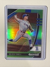 2020 Panini Prizm Draft Picks - Holden Powell #PDP94 Lime Green Prizm /75 (RC)