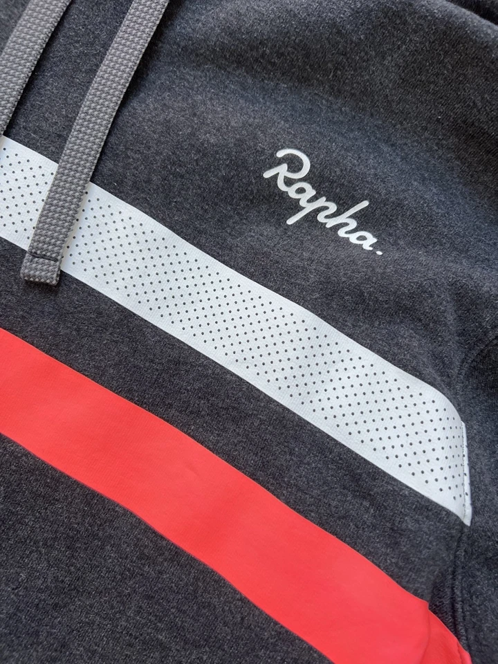Rapha Men’s Brevet Hoodie - XL - Grey - Image 3 of 4