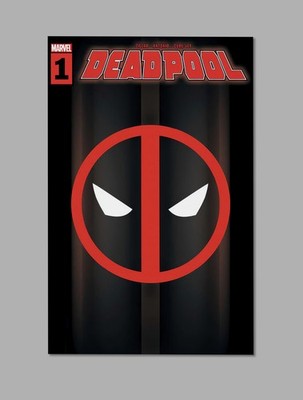 Deadpool Logo  Variant Premium Giclee Print 11'' x 17'' Marvel Wall Art