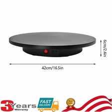 16.5in 360 Remote Control Electric Motorized Rotating Turntable Display Stand 