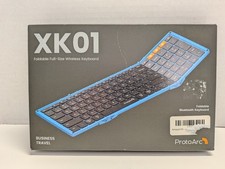 ProtoArc XK01 Foldable Bluetooth Keyboard Full-Size Tri-Fold Portable