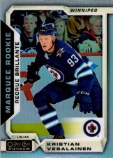 Kristian Vesalainen #188 -2018-19 O-Pee-Chee Platinum rainbow Marquee Rookies
