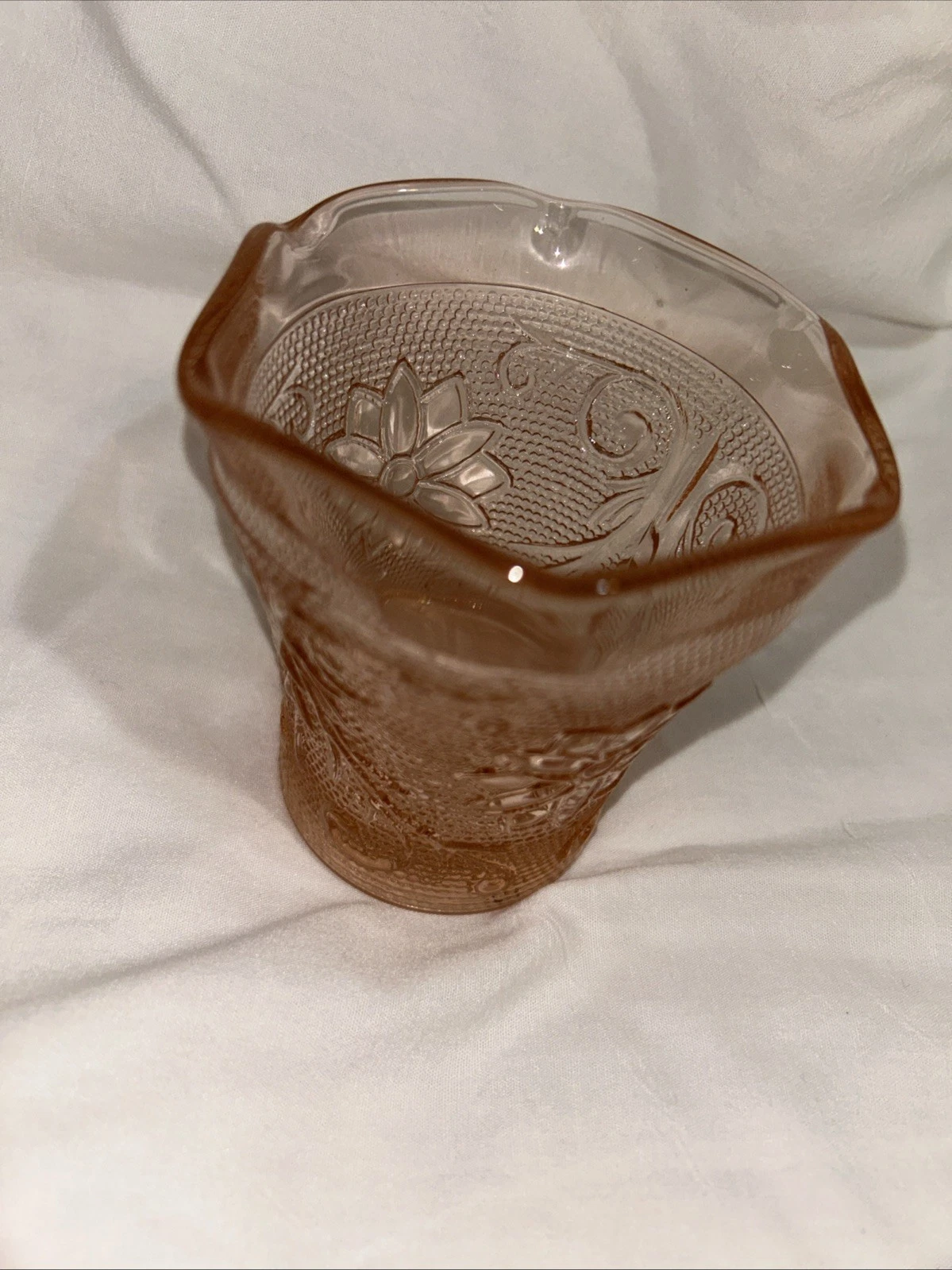 Tiara Sandwich Peach Pink Votive Holder 126