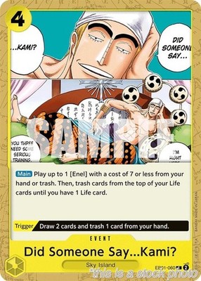 Did Someone Say...Kami? [EB-01 - EB01-060]NMOne Piece Card Game