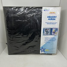 Memories Forever Memory Scrapbook Album 3.5" Spine D-Ring Black for 8.5 x 11