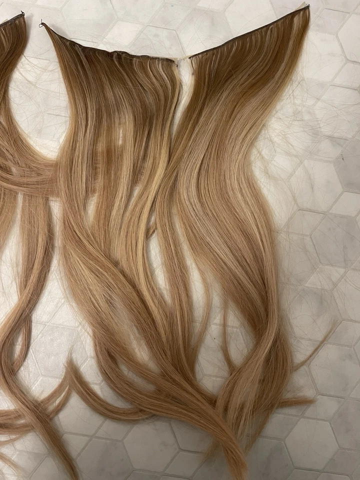 Extensões de cabelo EasiPro - Costurar, 18”, cabelo humano real - Imagem 3 de 4