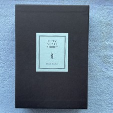 SIGNED George Harrison Derek Taylor Fifty Years Adrift Genesis Publications book