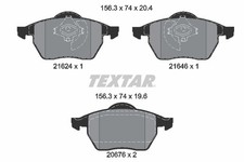 BREMSBELAGSATZ FÜR AUDI A4 B5 (8D2), AUDI A4 B5 AVANT (8D5) - TEXTAR 2162402