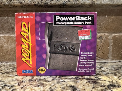 #ad Sega Genesis Nomad Power Back Recrageable Battery Pack Factory SEALED $999.99