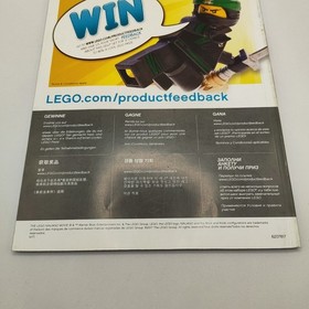 Original Lego (70615) The Ninjago Movie Instruction Manual ONLY For Fire Mech