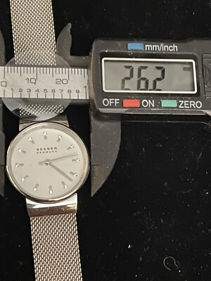 Skagen Anita Mother-of-Pearl Silver-Tone Steel Mesh Ladies Watch SKW2775