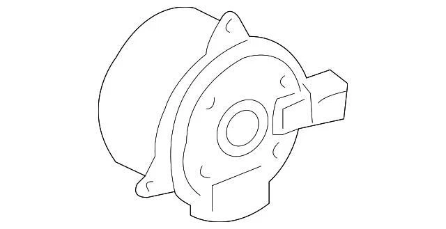 Genuíno GM 2009-2014 Cadillac CTS STS SRX Base Motor Ventilador de Refrigeração Motor 19351719 - Imagem 3 de 4