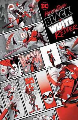 Harley Quinn Black White Redder #4 (Of 6) Cover A Joe Quinones (VF/NM)