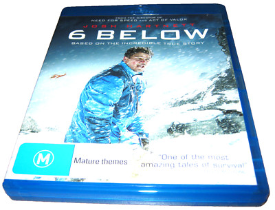 6 Below - Josh Hartnett - Blu-Ray - VGC - Aus Release
